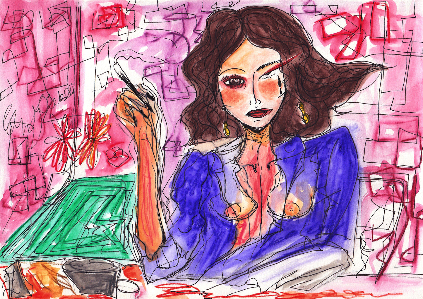 Femme Fatale | A4 Art Print